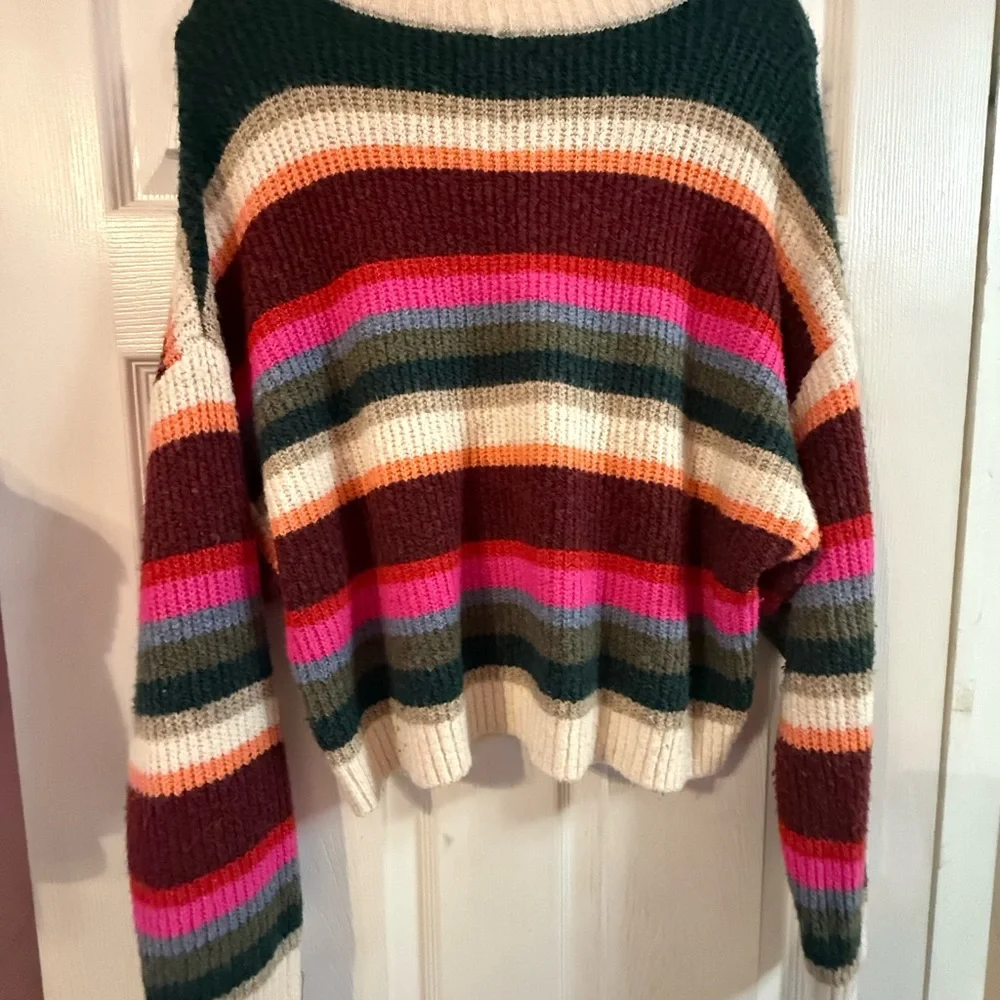 American Eagle Outfitters Colorful Striped Sweater - Picture 4 of 4